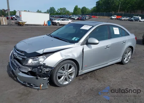 2012 Chevrolet Cruze Ltz из США, поврежденный, VIN 1G1PH5SC2C7296249